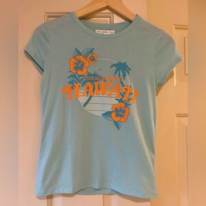 Abercrombie kids Hawaii tee Color: blue Size 13-14